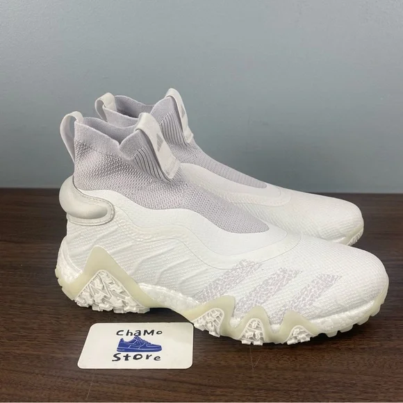 adidas Codechaos Laceless Golf Cloud White Dash Grey Crystal IG5358 Men Sz 10 CodeChaos Laceless  main image 3